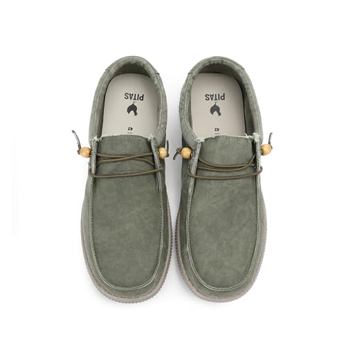 Mocasines de hombre Walk In Pitas con diseño Wallabi lavado 4