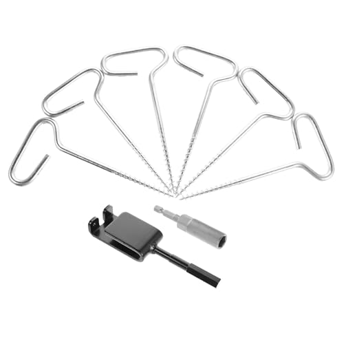 Abaodam set adaptateurs de piquets haut de gamme pour tente