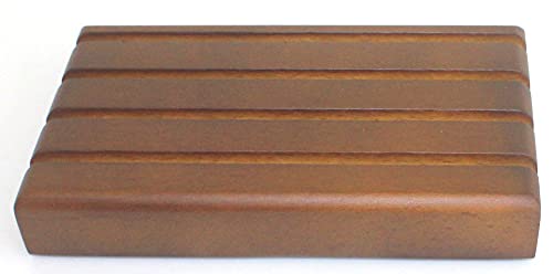 Displaygifts Challenge Coin Display Stand Wooden Holder Rack Case Holds 12 Military Challenge Coins, Walnut Finish #TOP1