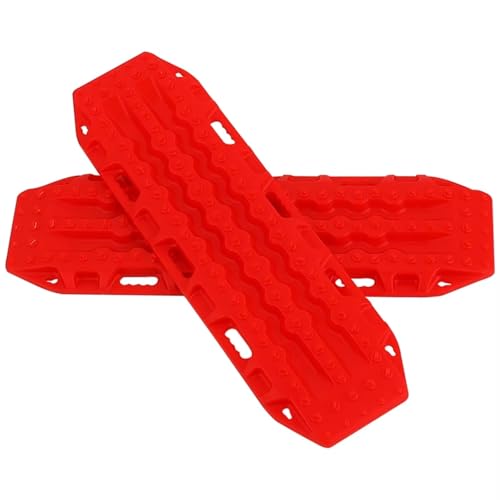 RC�J�[�p�[�c For Traxxas For TRX4 For Defender For Bronco For TRX6 For AXIAL For SCX10 D90 1/10 2PCS RC�N���[���[�J�[ �G�X�P�[�v�{�[�h�f�R���[�V�����p(Red)