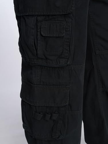 Authentic Cargo Pants for Men - Extra Long Drawstring, Rear and Cargo Pockets, and Belt and Hanging Loops 6