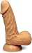 Seductive Silicone White 5'' Realistic Dildo with Balls - 100% Pure Medical Grade Silicone Beginner Lifelike Dong with Suction Cup - Luxurious and Body Safe Penis Shaped Sex Toy
