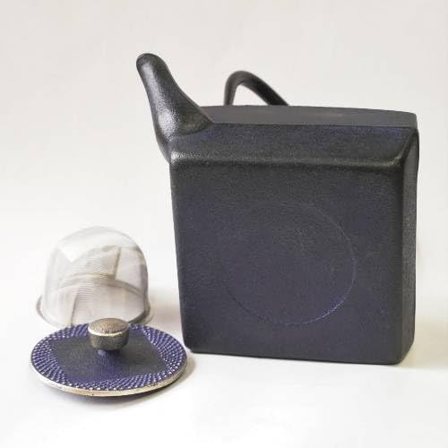 Amazon | 【及富(OITOMI)】【正規品】南部鉄器 鉄瓶 正方角あられ