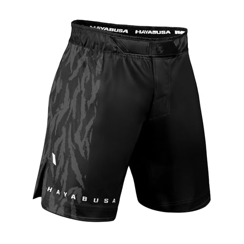 Hayabusa Men's Apex Full Length Fight Shorts - Black, Small