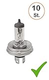 Nennleistung [W]: 75/70W PRAKTISCHES 10er Set! (Grundpreis: 2,55EUR/STK) 10 x H4 24V 75/70W P45t Glühlampe Glühbirne Halogen-Scheinwerfer-Lampe Halogen-Lampe Auto-Lampe