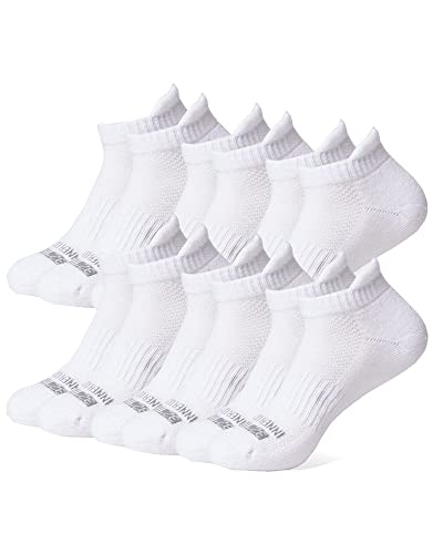32 DEGREEES Women's 6 Pack Comfort Ankle Socks | Anti-Odor | Cushioned Heel | Arch Support | Active | Casual | Work