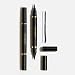 Mirenesse 2-IN-1 24Hr Longwear Liquid Eye Liner Pen - 100% Water Proof & Oil Proof - Vegan - Glossy Jet Black -D.A.D. Define Art Duet-Thick + Thin-Paraben Free For Sensitive Eyes (1.4ml/0.05oz)