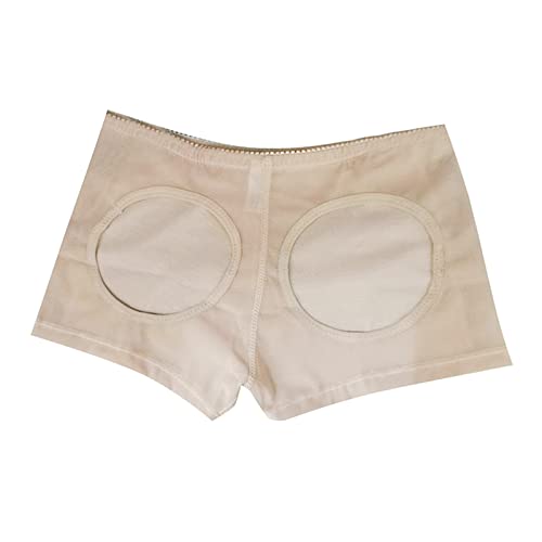 Pantalones de elevación de cadera transpirable sexy ángulo plano hermosas nalgas nalgas mujeres PP fondo cuerpo moldear pantalones de tirantes rojo, beige, S
