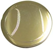 Kiola Designs Gold Toned Etched Round Tennis Ball Magnet image 3