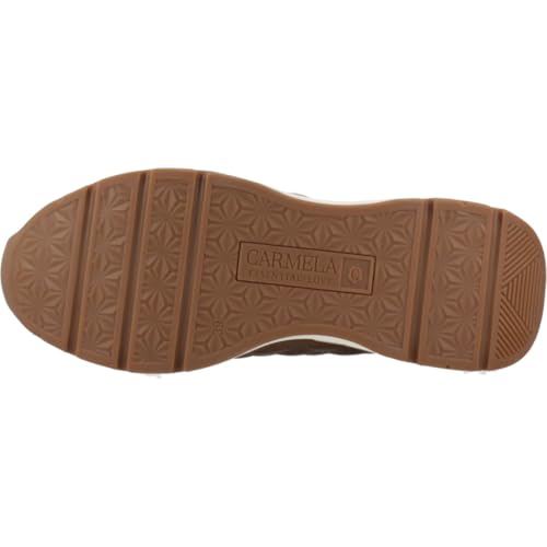 Carmela Para Mujer. 16182105-MARRON Zapatillas De Piel 161821 MarróN (36), 3 A 5Cm, Cremallera, Casual - 6