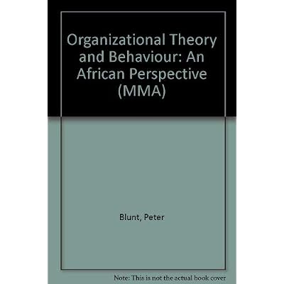Organizational Theory and Behaviour