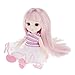 perfeclan Muñeca de BJD 16cm de Escala 13 Articulaciones Juguete de Bricolaje para Niña - J
