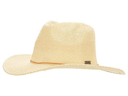 Roxy Women's New Early Sunset Straw Sun Hat, Natural 214, M/L