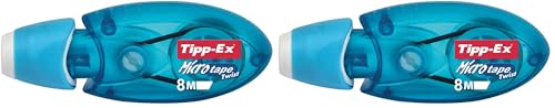 Corrector tipp-ex micro tape twist 5 mm x 8 mt (Paquete de 2)