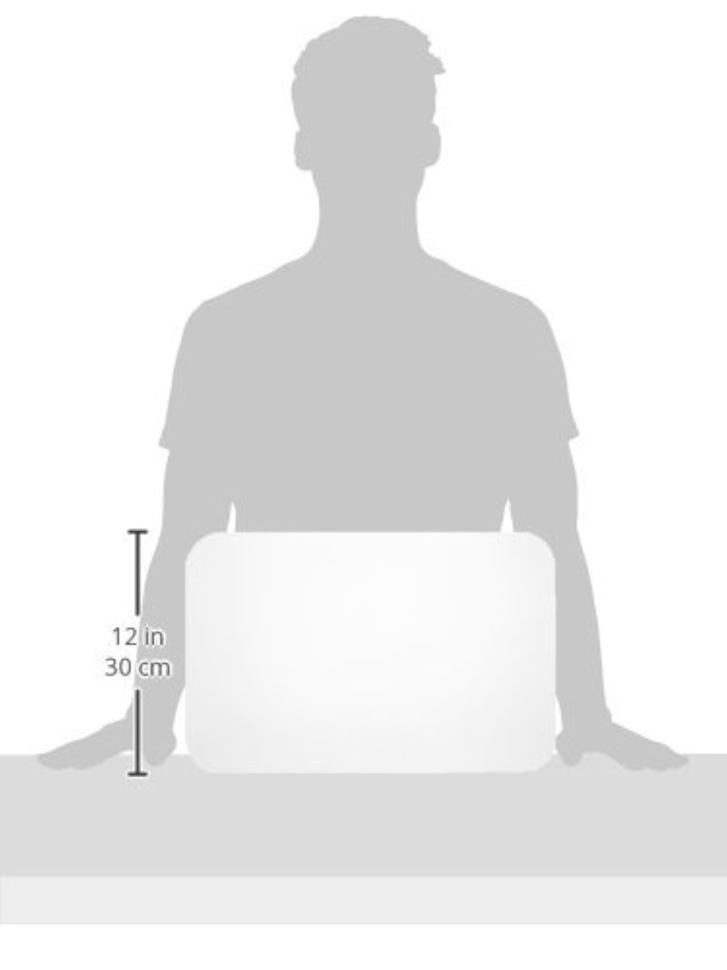 Acrylic Placemats Set of 2, Clear Table Protection