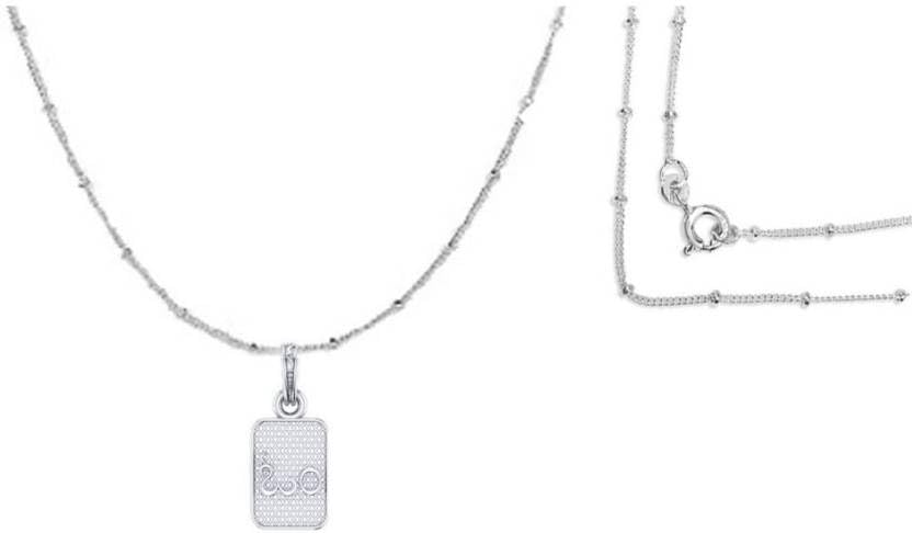 Pendentif Om argent sterling résistant | Fini les bijoux ternes et fragiles