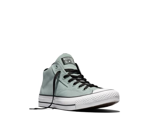 Image of Converse, Unisex, Chuck Taylor All Star Malden Street Mid Top Sneakers, Pavemint /Black /White, Men's 14, Women's 16 Medium