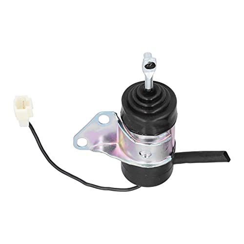 Válvula solenoide de desligamento, aço 16851-60014 válvulas de parada do gerador para Kubota