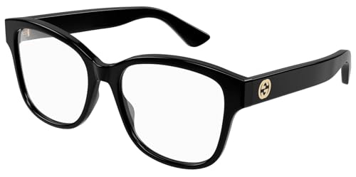 Gucci GG1340O 001 Black Rectangular 54mm Women's Eyeglasses