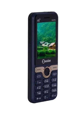 Image of Snexian All-New GURU GT 4G Working Dual Sim | Keypad Mobile | 2.4 inch Display | YouTube Working | Voice Changer | BT Dialer | Call Recording | Long Lasting Battery | FM | Camera | Feature Phone | Blue