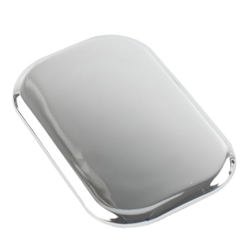 Cache de remplissage d'antenne de moto argent pour masquer l'orifice