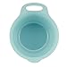 Rachael Ray Tools and Gadgets Nesting / Stackable Mixing Bowl Set with Pour Spouts and Handle - 4 and 5 Quarts, Light Blue and Teal