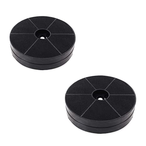 DL-pro Lot de 2 filtres à charbon actif pour hotte aspirante AEG Electrolux 9029793792 E3CFOA 9029801504 MCFE41 Turboair Type A