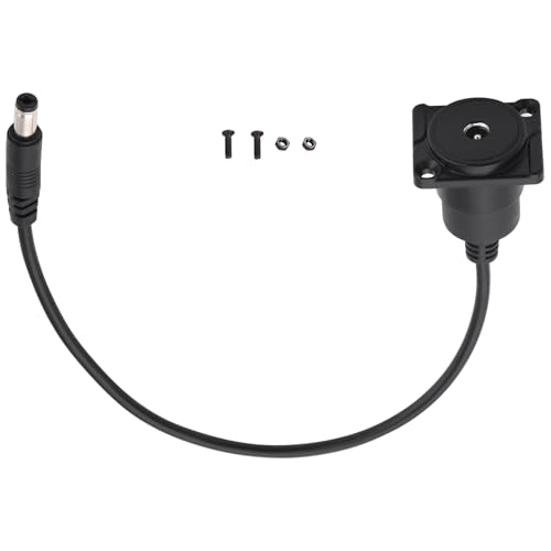 Câble CC 5,5 mm x 2,1 mm avec fiches moulées mâle-femelle pour une alimentation de caméra stable