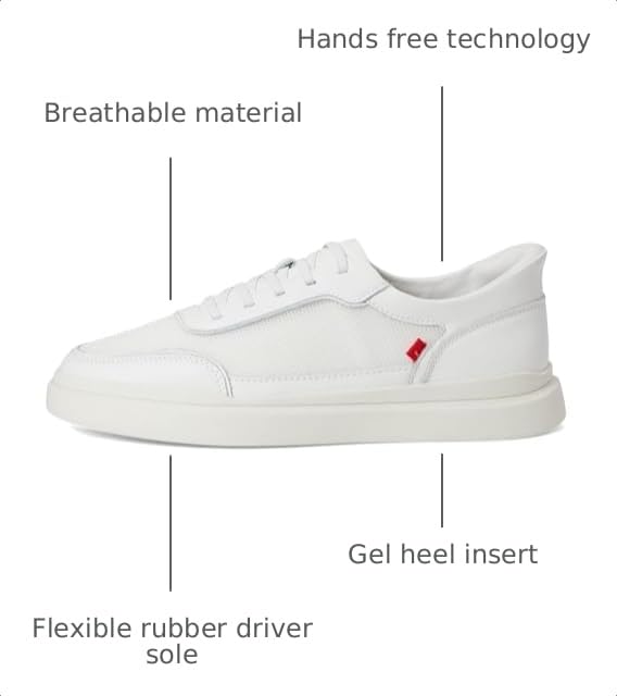 Image of Marc Joseph New York Mens Hudson Street Sneaker (Hands Free Technology)