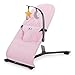 Kinderkraft Sdraietta MIMI, Dondolo Neonati, Regolazione dello schienale, Giostrina con Giocattoli, Perfetta per viaggi, Rosa