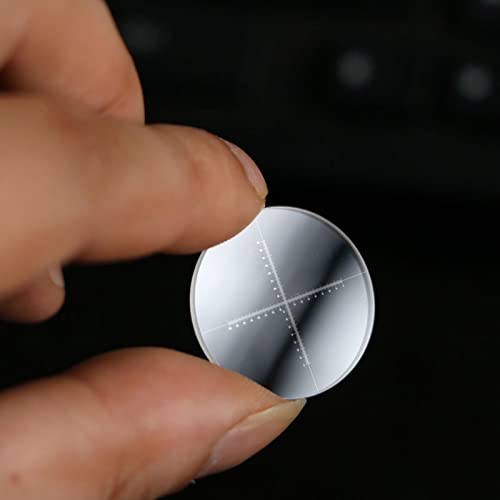 Microscopio óptico de línea cruzada de 1 mm y discos de calibración 19 24 para repuestos 2