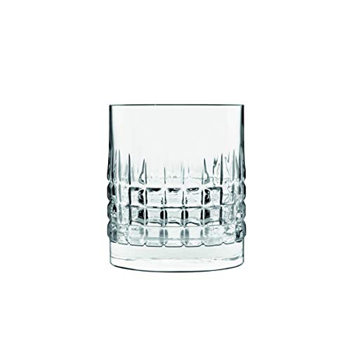 Luigi Bormioli 12328/02 Mixology 362 ml Charme Double Old Fashioned Gläser, 360 ml, transparent