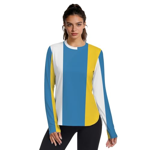 Chemise de protection solaire femme légère pour la randonnée et la course à pied en plein été