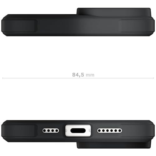 Coque silicone iPhone 15 Plus évitez les bris d'écran avec la protection MagSafe fine