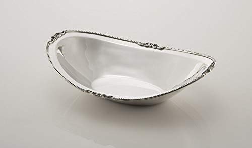 Cestino ovale stile perlinato Sheffield