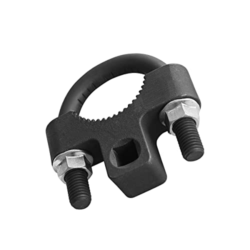 Moioee Inner Tie Rod Tool, 3/8" Carbon Steel Inner Low Profile Tool for Car Chassis Rocker Removal or Installation, Auto Tools Inner Tie Rod U-Wrench Repair Mechanic Tools for Most Vehicles