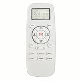 QOXEZY Mando a distancia de repuesto para aire acondicionado, funcionalidad completa ideal para oficina y hogar con 1 unidad y aire que proporciona un control completo sobre los ajustes de temperatura