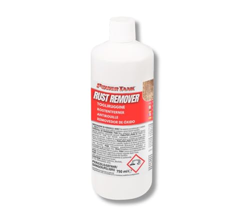 Lux Metal Eliminador de óxido Quita Oxido 750 ml, Potente antioxidante convertidor de óxido con ácido fosfórico Elimina óxido del Metal antioxidante convertidor para Hierro y removedor Coche Moto