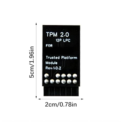 Module TPM 2.0 LPC 12 Broches pour protéger vos fichiers PC