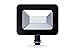 LLT 20W LED Flood Light with Knuckle, 5000k, 1600lm, Super Slim Outdoor LED Floodlight, Weatherproof IP66, Suitable for Dry and Damp Locations, 110V-130V, Black