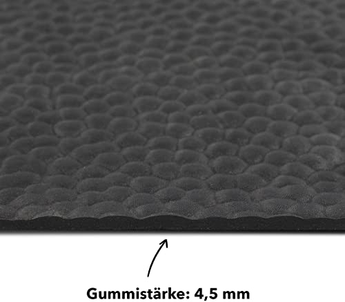 Floordirekt Stallmatte aus Gummi - wasserbeständig & einfach zu reinigen - rutschfeste Gummimatte Schutzmatte Bodenmatte - Cow Bed Matress GW4005 - Geeignet für jegliche Tierhaltung (200 x 100 cm)