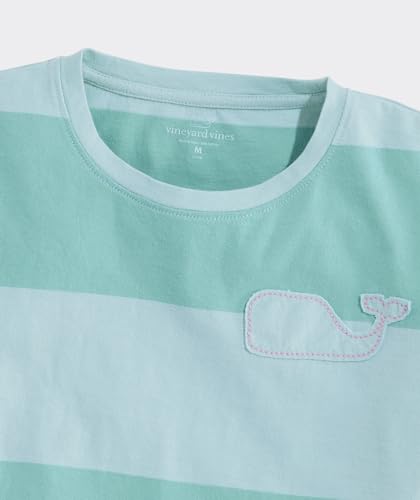 vineyard vines Girls' Boxy Whale Patch Tee3