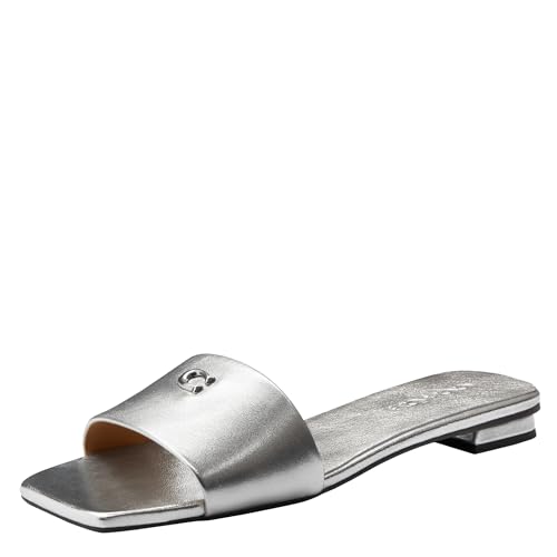 Image of COACH Women's Sculpted C Flat Sandal