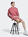 Adidas Mens All SZN French Terry Shorts Pink Strata Small