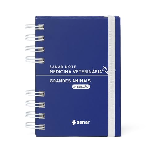 Livro Sanar Note - Medicina Veterinária: Grandes Animais (3ª Edição) [Pocket Book] Leonardo Figueiredo; Ana Paula Gonçalves Ferreira Miranda and Anna Fernanda Machado Sales da Cruz Ferreira
