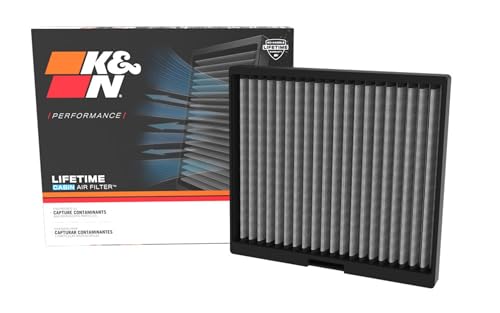 K&N LIFETIME Cabin Air Filter: Premium, Washable, Clean Air for your Cabin: Compatible with 2009-2022 Nissan 370Z, VF2082