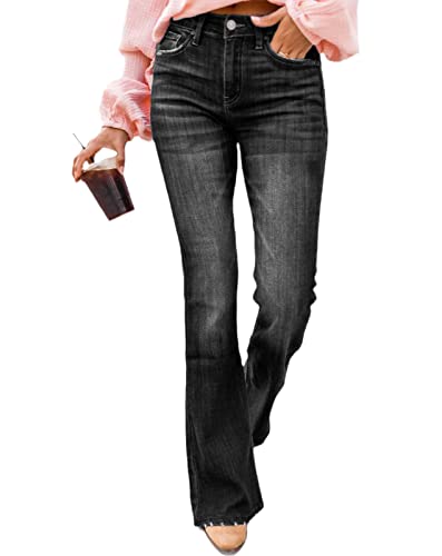 ハイウエストストレッチブーツカットジーンズ