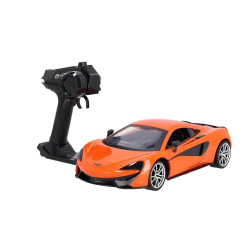 Dynatech McLaren 570S RC Auto 1:14 Orange | Vehículo teledirigido con Control de 2,4 GHz y Velocidad máxima de 12 km/h | para niños a Partir de 3 años