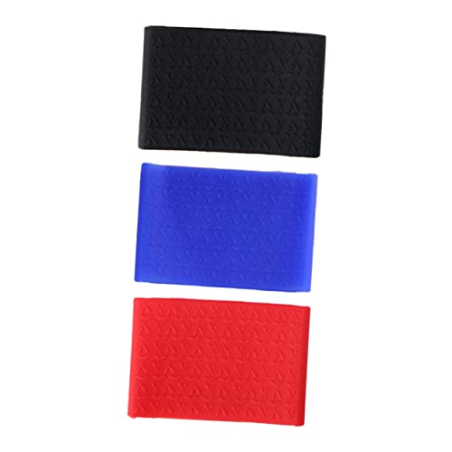 FRCOLOR 3pcs Clipper Anti- Ring Vintage Electrical Tools Non Barber Clipper Bands Trimmer Handle Electric Clipper Grips Clipper Protective Cover Shear Grip