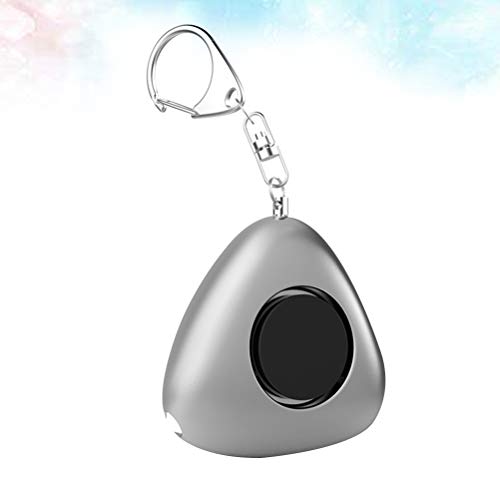 Mobestech Criativo Triângulo Protetor Lobo Chaveiros Alarme pessoal Alarme noturno Alarme de uso pes